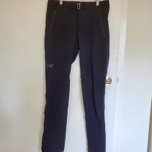 Black Arcteryx Gamma LT softshell pants never worn
